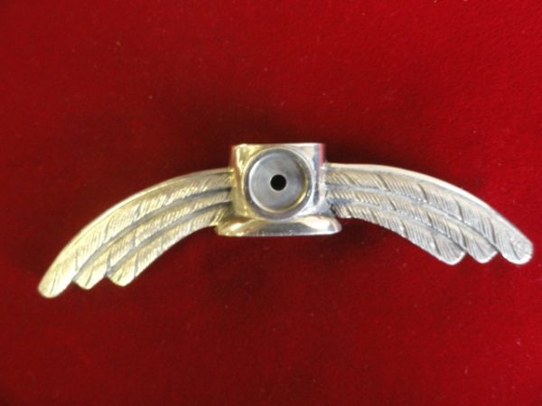Nickel-Silver Luftwaffe Sword Crossguard w/o Swastika Roundels (#28931)